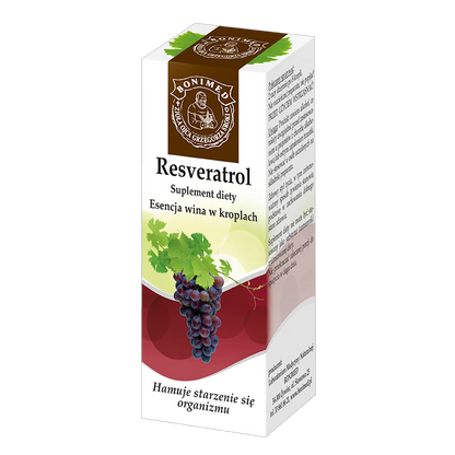 Bonimed Resveratrol Esencja Wina w Kroplach Suplement Diety – Bonimed Resveratrol Wine Essence in Drops Dietary Supplement