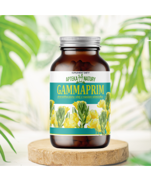 Apteka Natury Gammaprim Zimnotłoczony Olej z Nasion Wiesiołka 90 kapsułek – Apteka Natury Gammaprim Cold-Pressed Evening Primrose Seed Oil 90 Capsules
