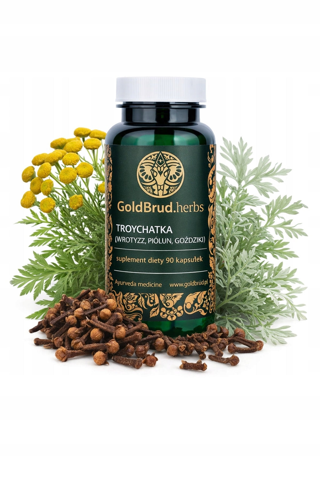 GoldBrud.herbs Goździki 90 kapsułek suplement diety – GoldBrud.herbs Cloves 90 capsules dietary supplement