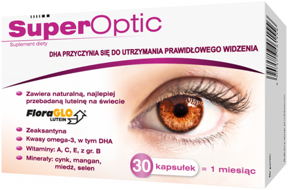 SuperOptic Suplement Diety 15 Kapsułek – SuperOptic Eye Health Dietary Supplement 15 Capsules
