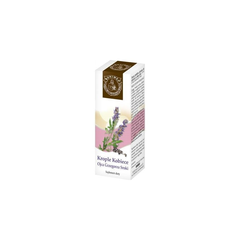 Bonimed Krople Kobiece Ojca Grzegorza Sroki Suplement diety – Bonimed Women's Drops by Father Grzegorz Sroka Dietary Supplement