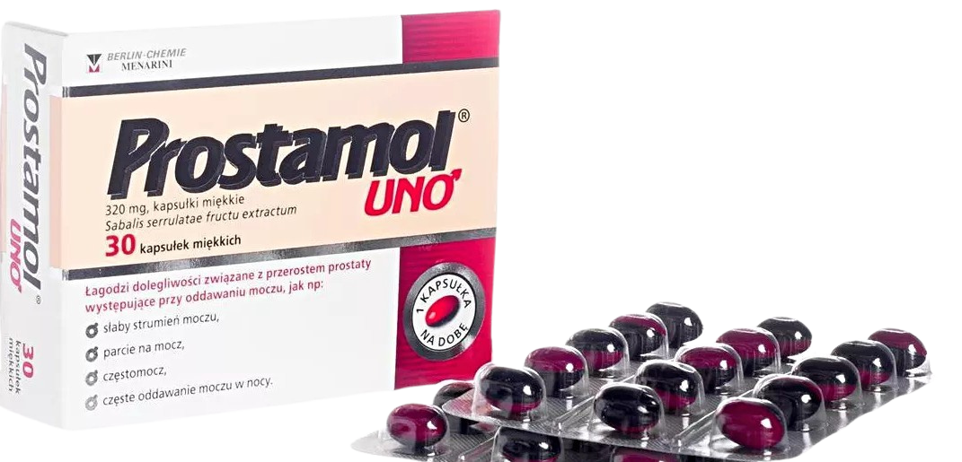 Prostamol Uno 320 mg, 60 kapsułek miękkich – Prostamol Uno 320 mg, 60 Soft Capsules