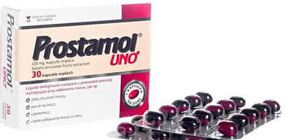 Prostamol Uno 320 mg, 60 kapsułek miękkich – Prostamol Uno 320 mg, 60 Soft Capsules