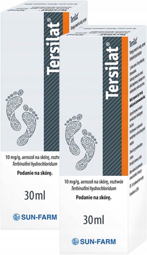 Tersilat Lek o miejscowym działaniu przeciwgrzybiczym 30ml – Tersilat Topical Antifungal Medicine Spray 30ml