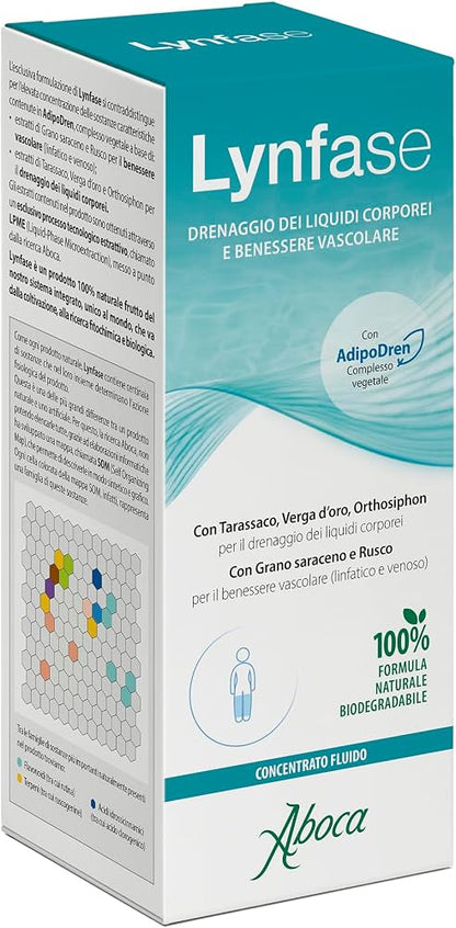 Aboca Lynfase z AdipoDren Koncentrat w Płynie – Aboca Lynfase with AdipoDren Liquid Concentrate