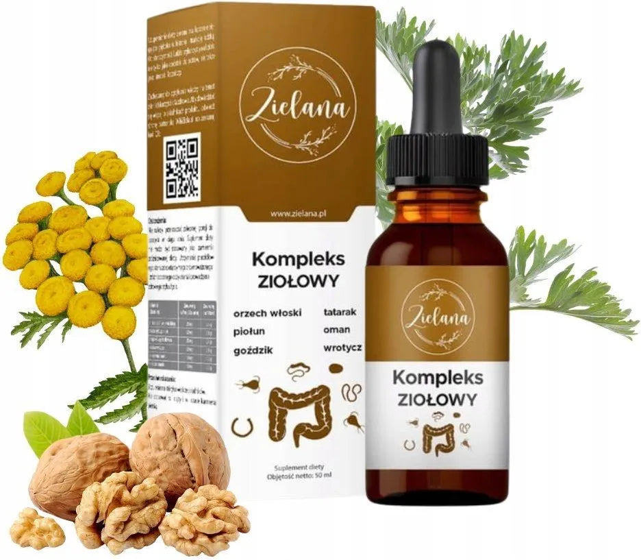 Zielana Kompleks Ziołowy 50ml – Zielana Herbal Complex 50ml