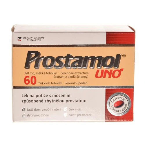 Prostamol Uno 320 mg, 60 kapsułek miękkich – Prostamol Uno 320 mg, 60 Soft Capsules