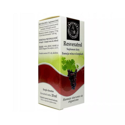 Bonimed Resveratrol Esencja Wina w Kroplach Suplement Diety – Bonimed Resveratrol Wine Essence in Drops Dietary Supplement