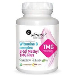Aliness Witamina B complex B-50 Methyl TMG Plus – Aliness Vitamin B Complex B-50 Methyl TMG Plus