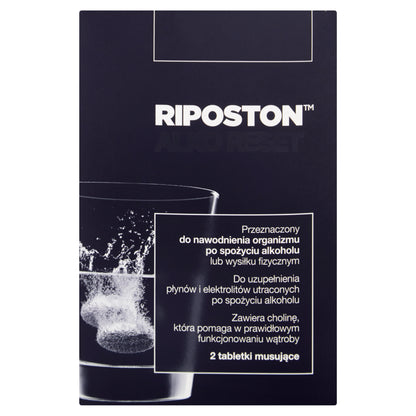 Riposton Alko Reset 40g (10 x 4g) – Riposton Alko Reset Hydration & Electrolyte Supplement 40g (10 x 4g)