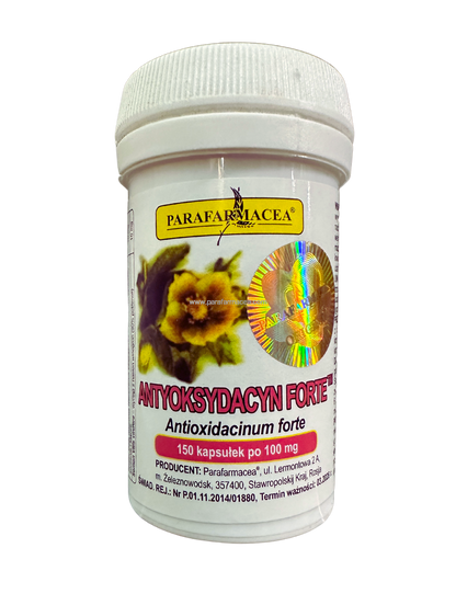 Parafarmacea Antykontamin Forte 150 kapsułek po 100 mg – Parafarmacea Antykontamin Forte 150 Capsules 100 mg