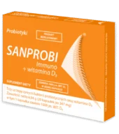 Sanprobi Immuno + witamina D3 20 kapsułek – Sanprobi Immuno + Vitamin D3 20 Capsules