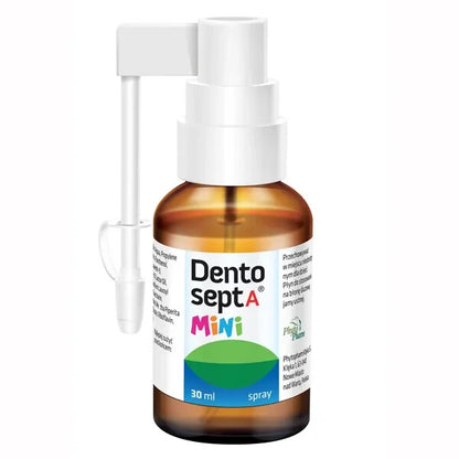 Dentosept A Mini spray 30 ml o smaku malinowym – Dentosept A Mini Oral Spray 30 ml Raspberry Flavour