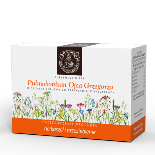 Bonimed Pulmobonisan Ojca Grzegorza - 100g (25 Sachets)