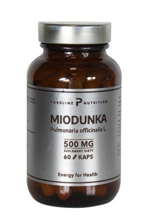 Pureline Nutrition Miodunka 500mg - 60 Capsules - My Health Oasis