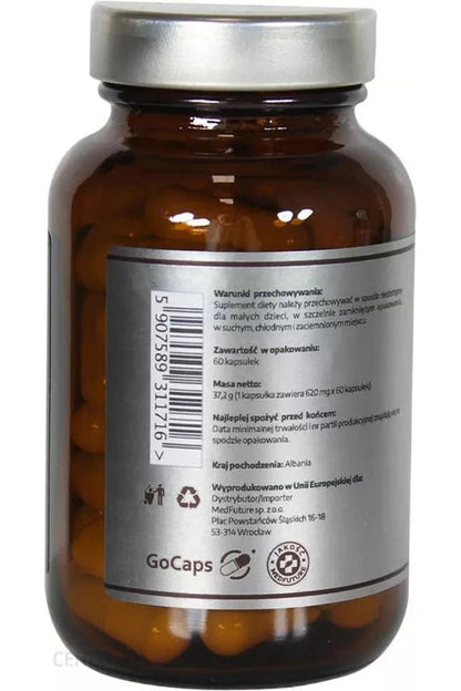 Pureline Nutrition Miodunka 500mg - 60 Capsules - My Health Oasis