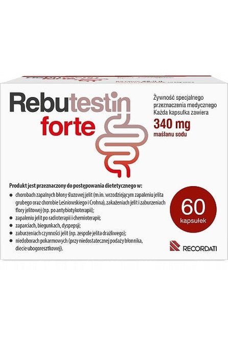 Rebutestin Forte - 60 Capsules - My Health Oasis