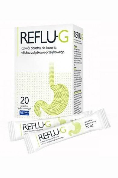 REFLU - G Sachets Acidity and Reflux - 20 Sachets - My Health Oasis