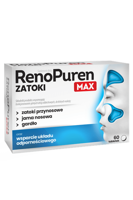 RenoPuren Zatoki MAX - 60 Tablets - My Health Oasis