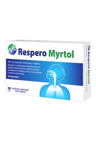 Respero Myrtol 300mg - 20 Capsules - My Health Oasis