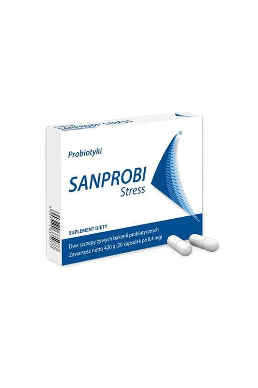 Sanprobi Stress Probiotyki - 20 Capsules - My Health Oasis