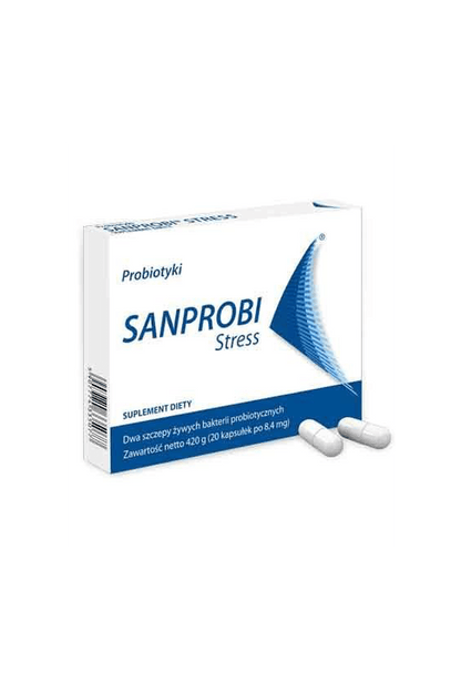 Sanprobi Stress Probiotyki - 20 Capsules - My Health Oasis