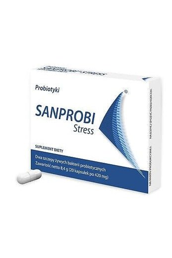 Sanprobi Stress Probiotyki - 20 Capsules - My Health Oasis