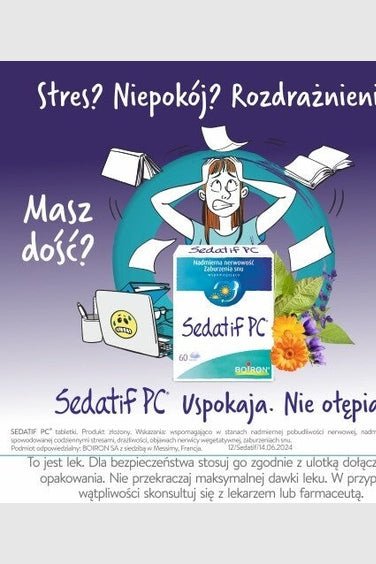 Sedatif PC - 60 Tablets - My Health Oasis