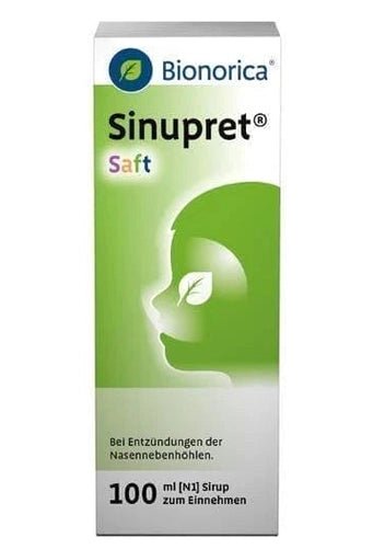 Sinupret Saft - 100ml (2 yrs to Adult) - My Health Oasis