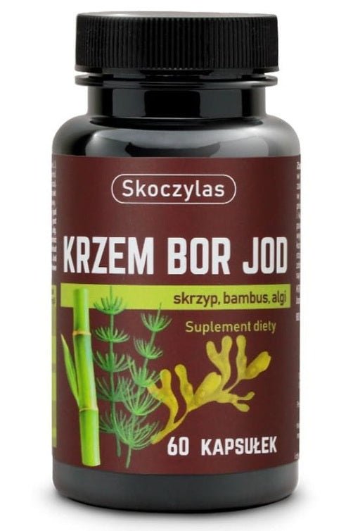Skoczylas KRZEM BOR JOD - 60 Capsules - My Health Oasis