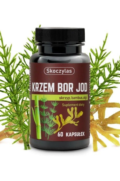 Skoczylas KRZEM BOR JOD - 60 Capsules - My Health Oasis