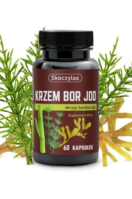 Skoczylas KRZEM BOR JOD - 60 Capsules - My Health Oasis