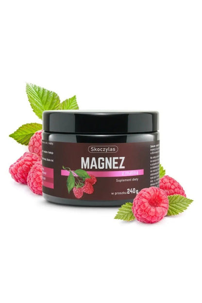 Skoczylas MAGNEZ z malina - 240g