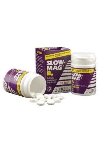 Slow - Mag B6 - 50 Tablets - My Health Oasis