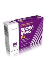 Slow - Mag B6 – Magnesium Chloride & Vitamin B6 Enteric - Coated Tablets – 50 Tablets - My Health Oasis