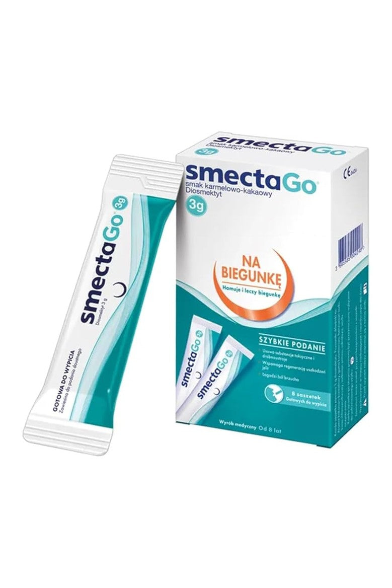 SmectaGo Acute & Chronic Diarrhoea Adult & Children - 8 sachets - My ...