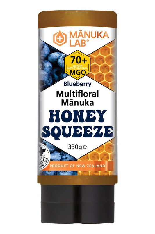 Squeezy Blueberry Manuka Honey