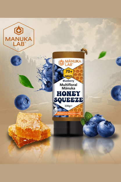 Squeezy Blueberry Manuka Honey