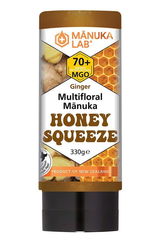 Squeezy Ginger Manuka Honey