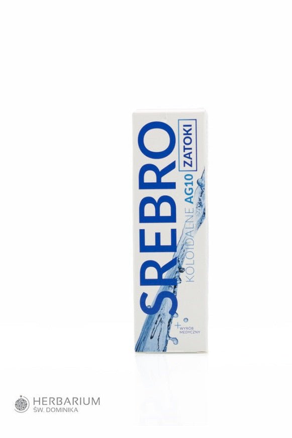 Srebro Koloidalne AG10 Zatoki - 15ml - My Health Oasis