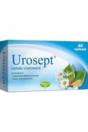 Urosept Tabletki Draźowane - 60 Tablets - My Health Oasis