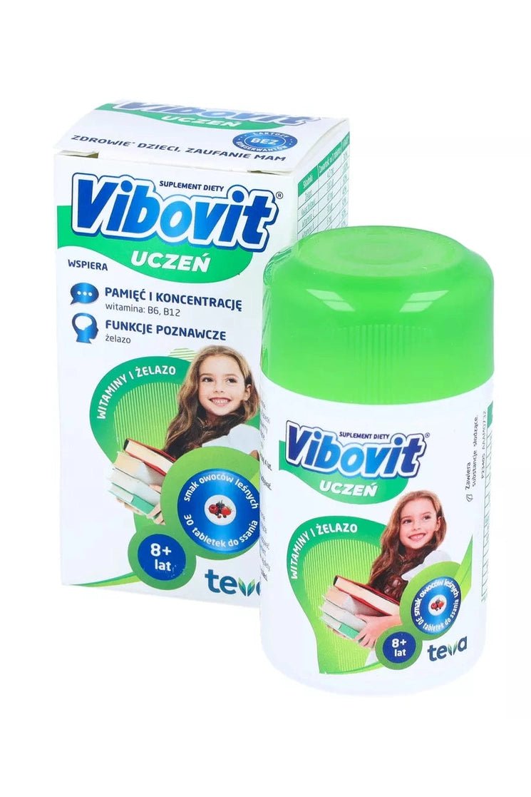 Vibovit Uczeń 8+ Years Old Lozenges 30tabs - My Health Oasis