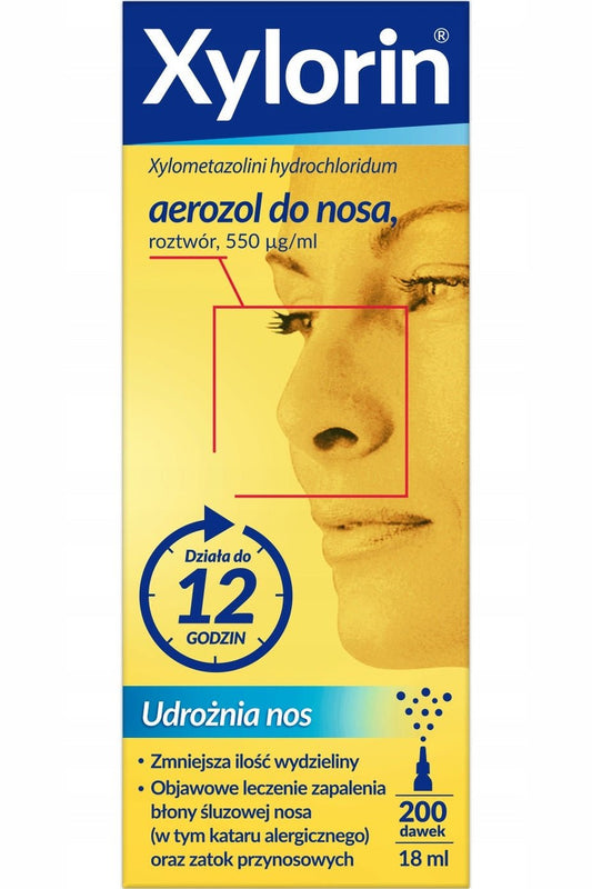 Xylorin Aerozol do nosa - 18ml - My Health Oasis
