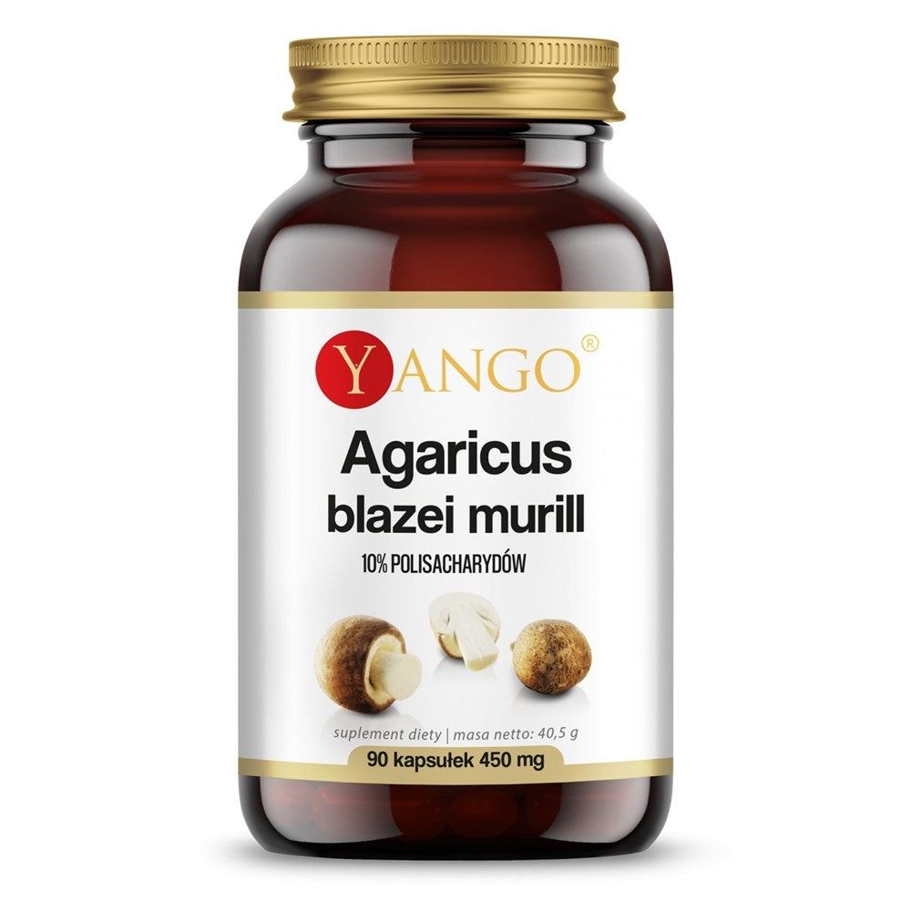 Yango Agaricus Blazei Murill - 90 kapsulių 450 mg