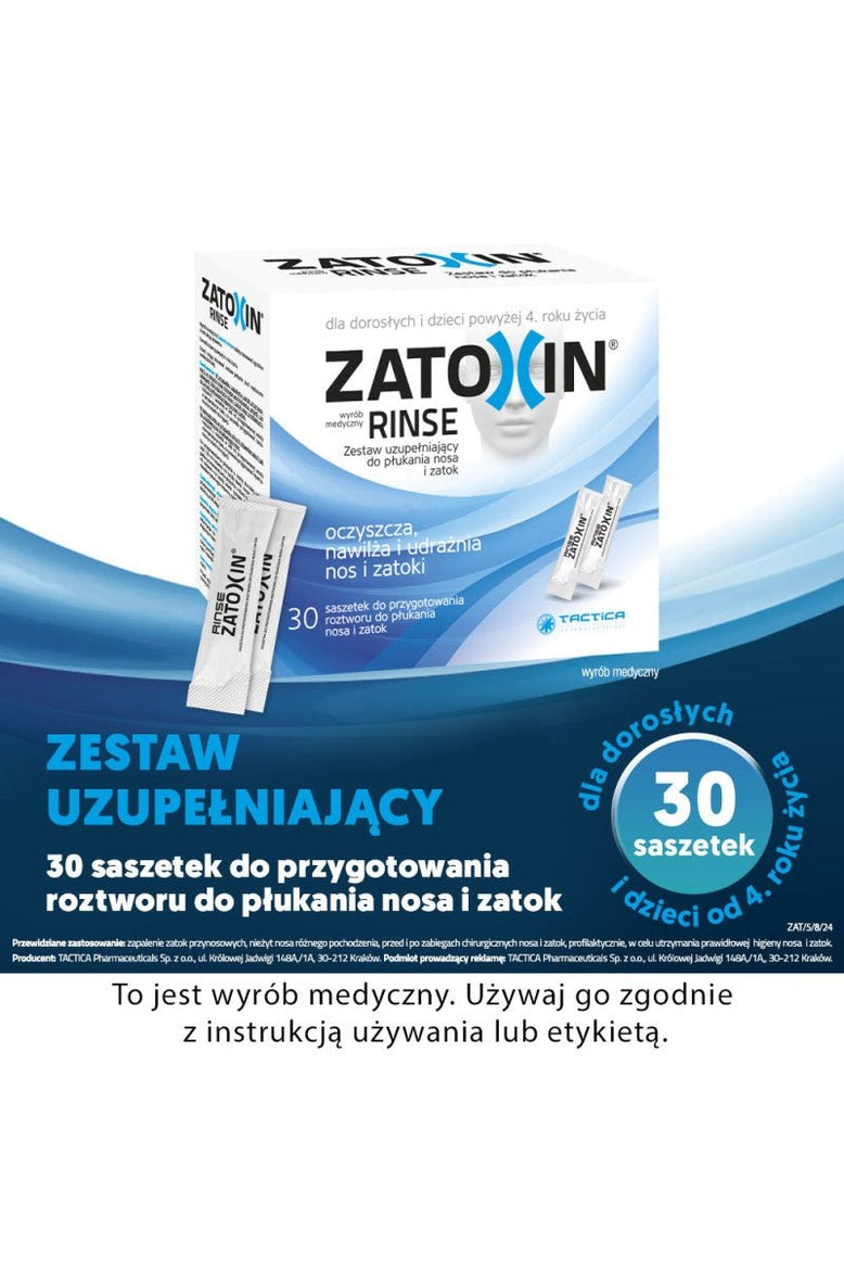 Zatoxin Rinse - 30 Sachets