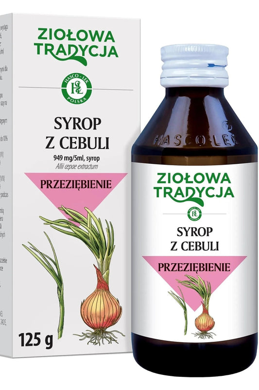 Ziołowa Tradycja Syrop Z Cebuli - 125g - My Health Oasis