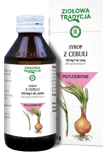 ZIOŁOWA TRADYCJA, SYROP Z CEBULI - 125 G