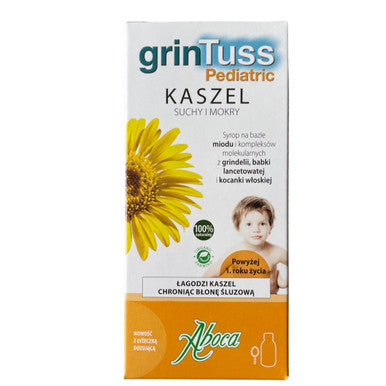 Aboca GrinTuss Pediatric Cough Syrup 210g