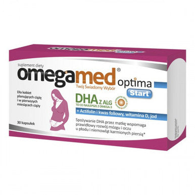 Omegamed Optima Start DHA Z ALG 30 Capsules