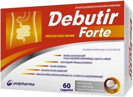 Debutir Forte 60 Capsules. Polish